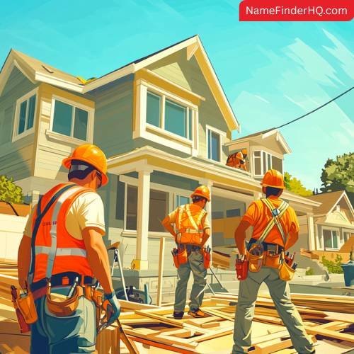 Residential Contractor Company Names