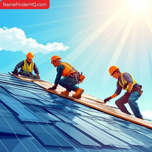 Roofing Contractor Company Names