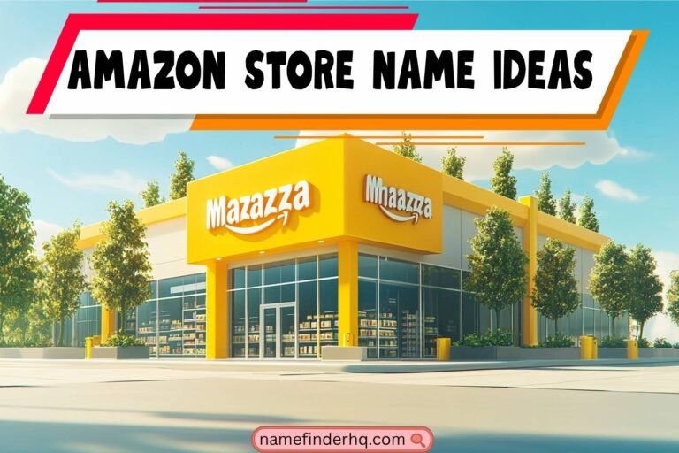 amazon store name ideas