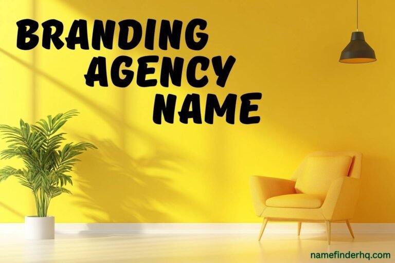 branding agency name