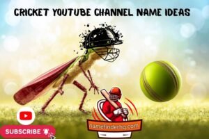 cricket youtube channel name ideas
