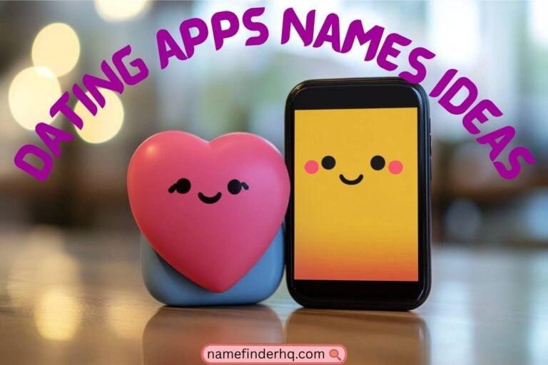 dating app name ideas