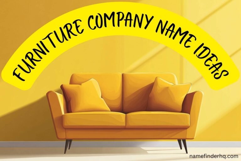 furniture company name ideas