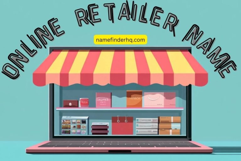 online retailer name