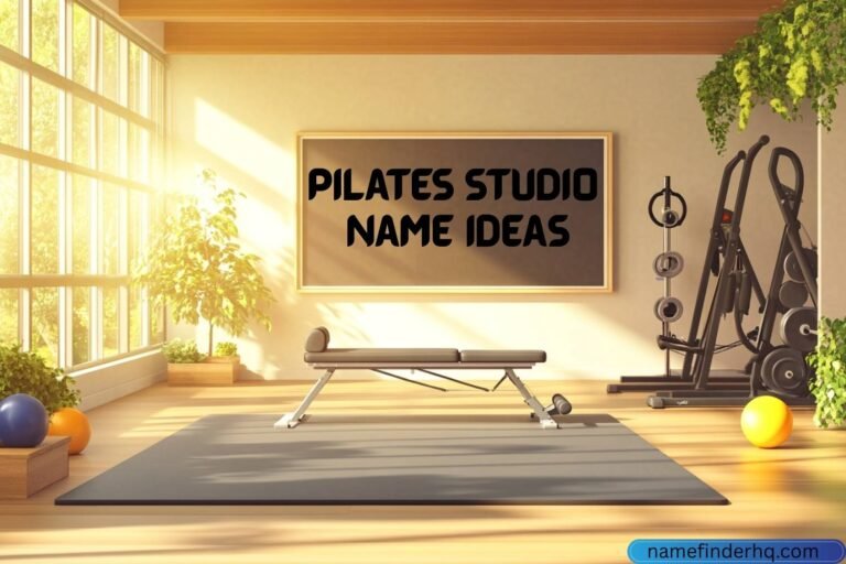 pilates studio name ideas