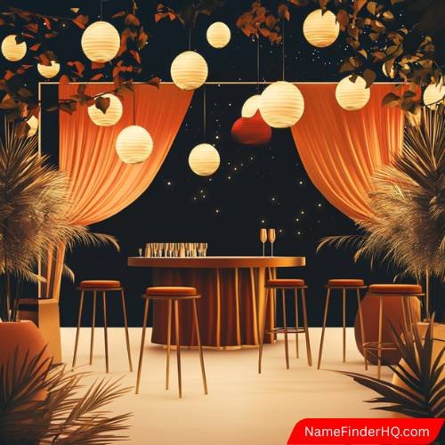 Classy & Elegant Party Rental Business Names