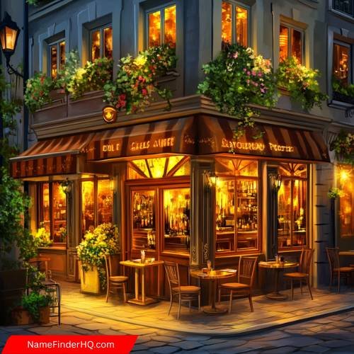 Classy Fancy Restaurant Names