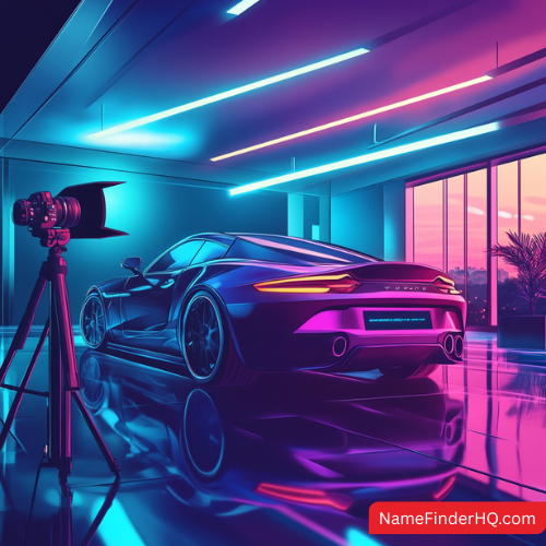 Cool & Modern Car YouTube Channel Name Ideas