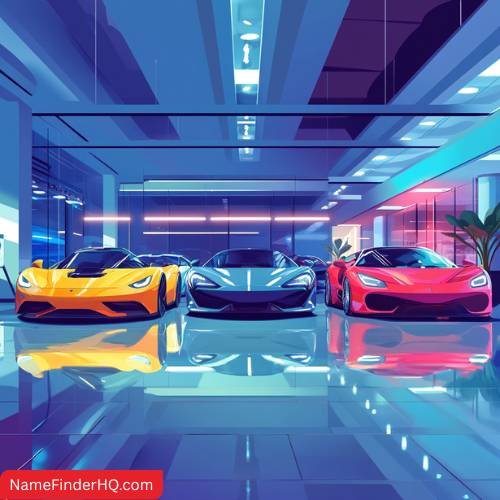 Cool & Modern Luxury Car Business Names