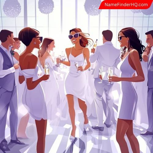 Cool & Modern White Party Name Ideas