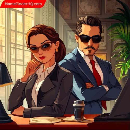 Cool Secret Agency Name Ideas