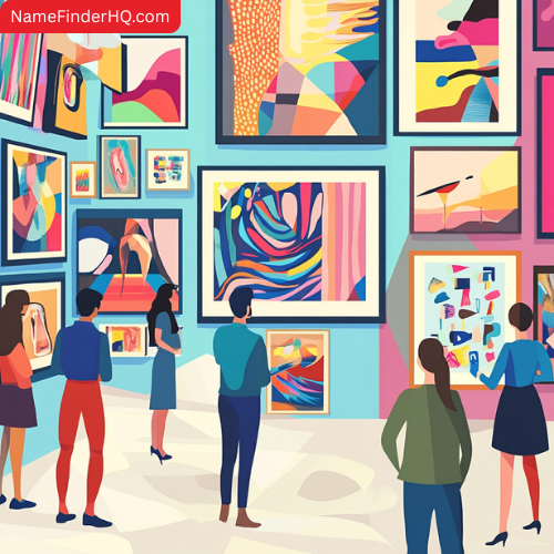 Creative Art Show Name Ideas