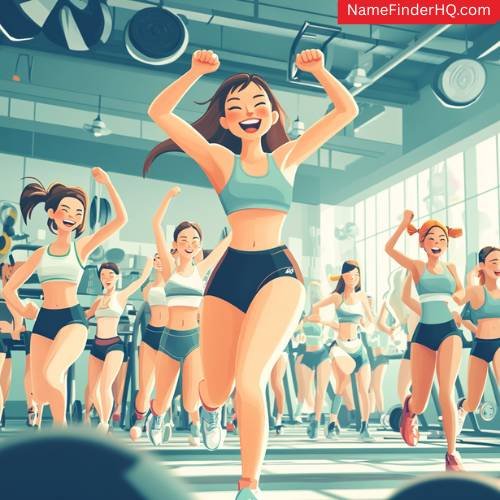 Cute Gym Clothing Name Ideas