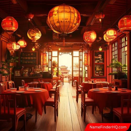 Fancy Asian Restaurant Names