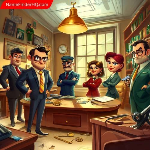 Funny Secret Agency Names