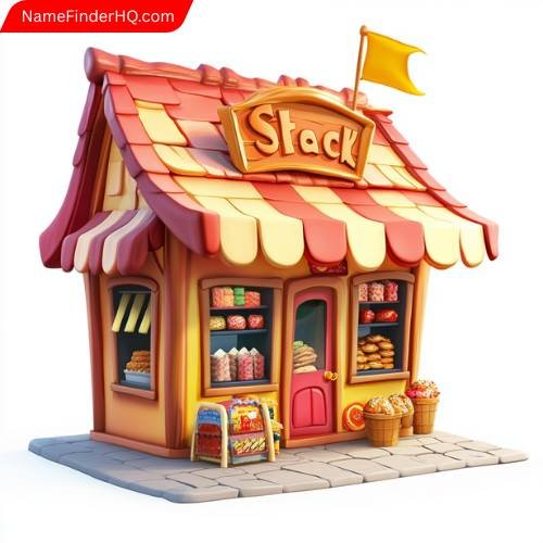 Funny Snack House Names