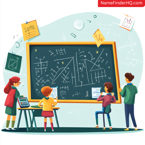 Tutoring Business Names for Math
