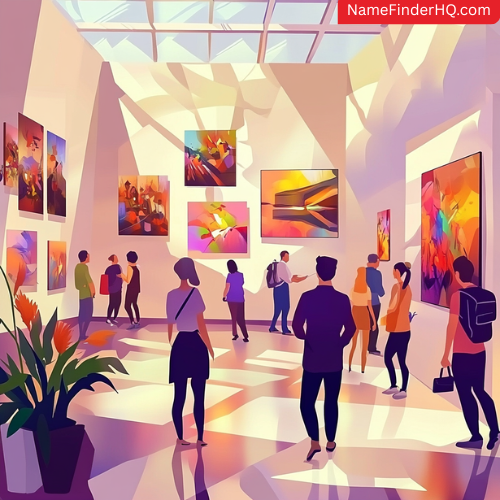 Unique Names for Art Exhibitions