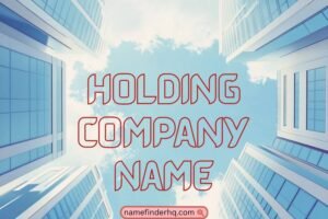 holding company name