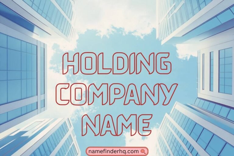holding company name