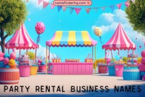 party rental business names