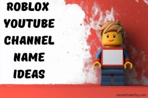 roblox youtube channel name ideas