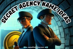 secret agency name ideas