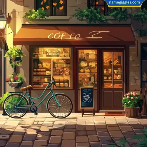 Cool & Modern Bike Coffee Shop Names