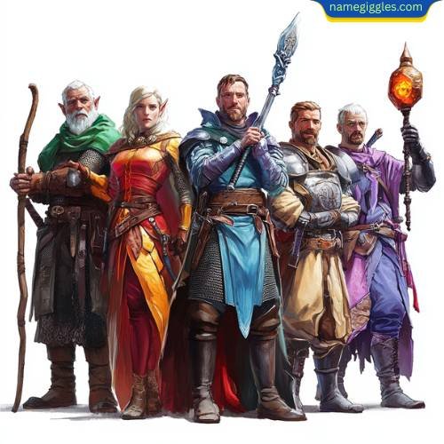 Cool & Modern DnD Party Names