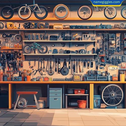 Creative Motorcycle Spare Parts Shop Names