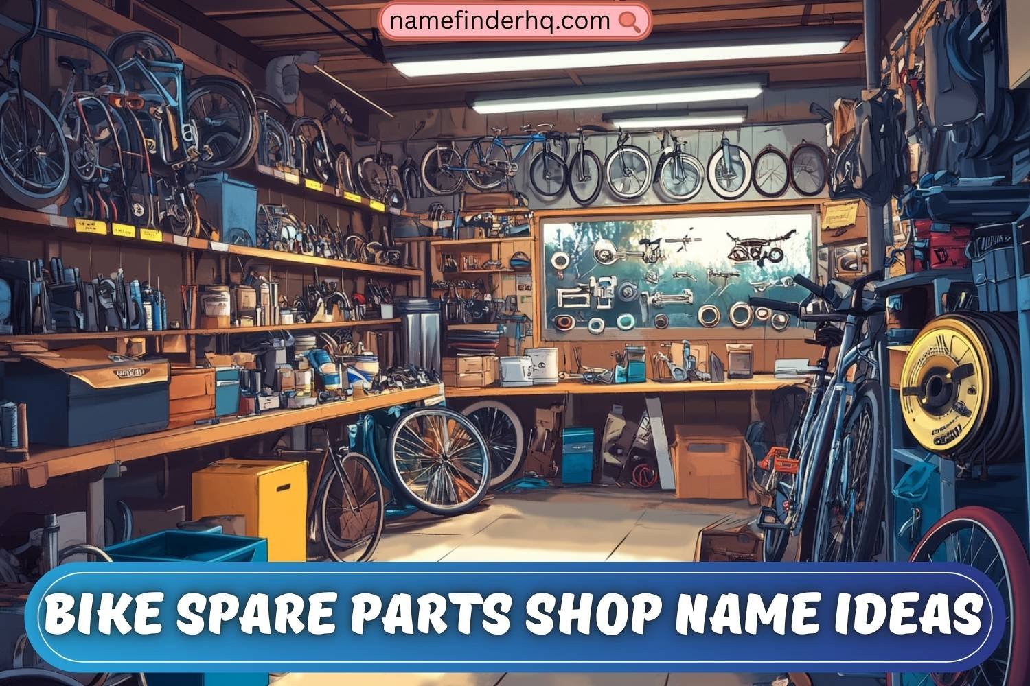 304+ Bike Spare Parts Shop Name Ideas