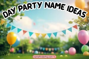 day party name ideas