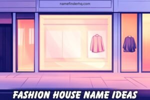 fashion house name ideas